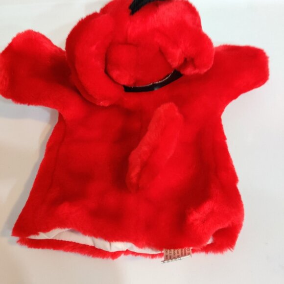 Vtg Clifford The Big Red Dog Hand Puppet Plush Norman Bridwell Merry Makers 95' - Picture 7 of 15